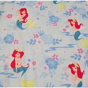 Disney Little Mermaid Ariel Princess Curtain Drapes 83x41 New Open Box
